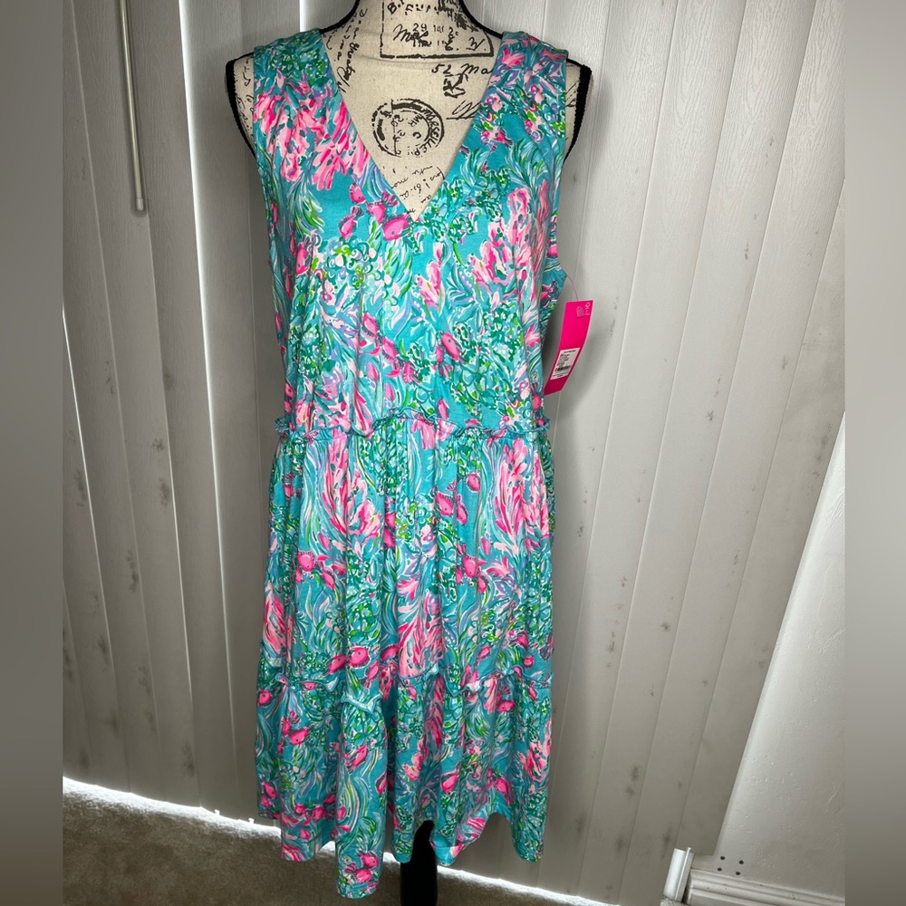 Lilly Pulitzer Lorina V neck dress